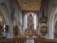 Innenansicht der St. Martin Kirche - Forchheim